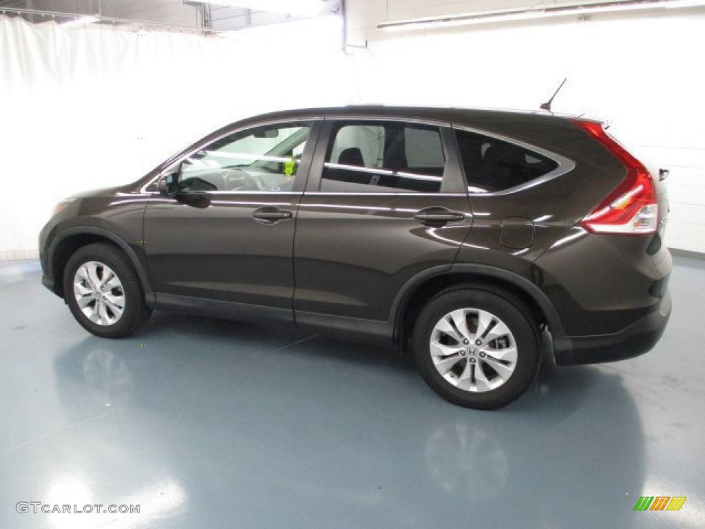 2013 CR-V EX AWD - Crystal Black Pearl / Black photo #5