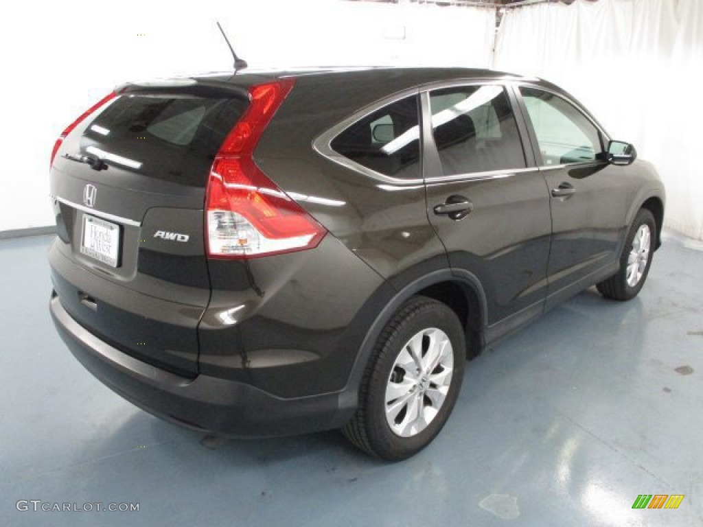 2013 CR-V EX AWD - Crystal Black Pearl / Black photo #9