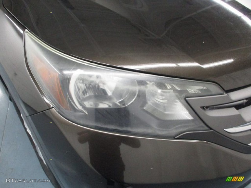 2013 CR-V EX AWD - Crystal Black Pearl / Black photo #12