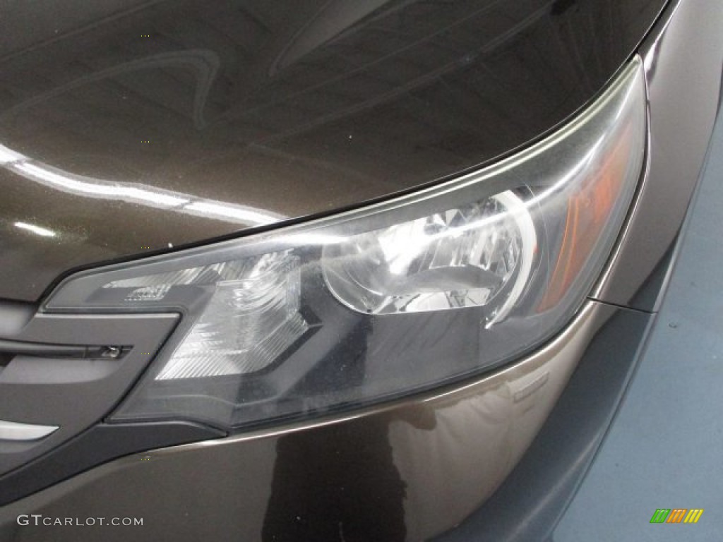 2013 CR-V EX AWD - Crystal Black Pearl / Black photo #13