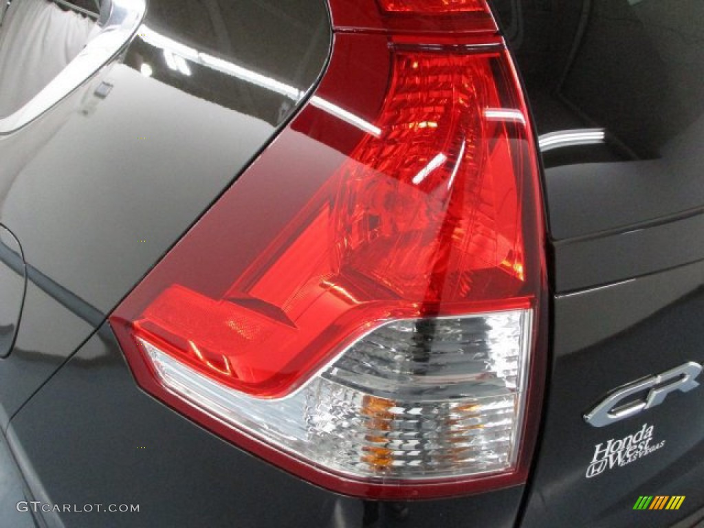 2013 CR-V EX AWD - Crystal Black Pearl / Black photo #14