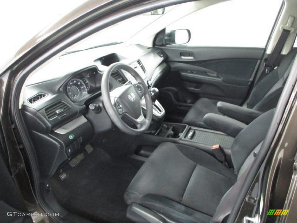 2013 CR-V EX AWD - Crystal Black Pearl / Black photo #18