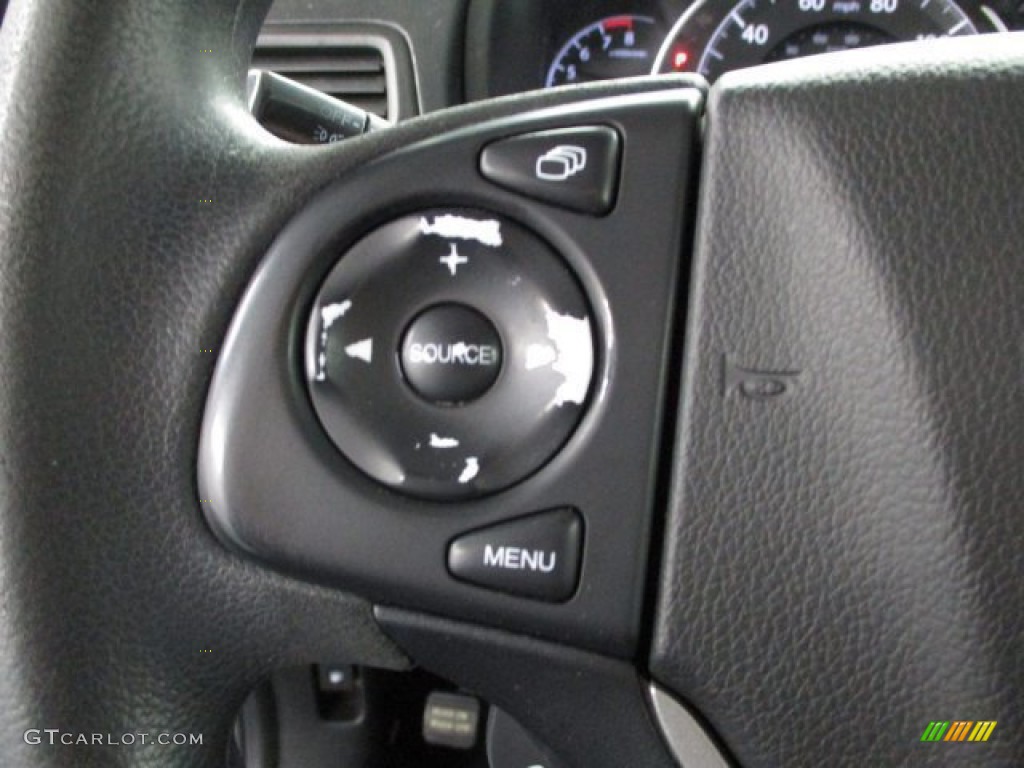 2013 CR-V EX AWD - Crystal Black Pearl / Black photo #21