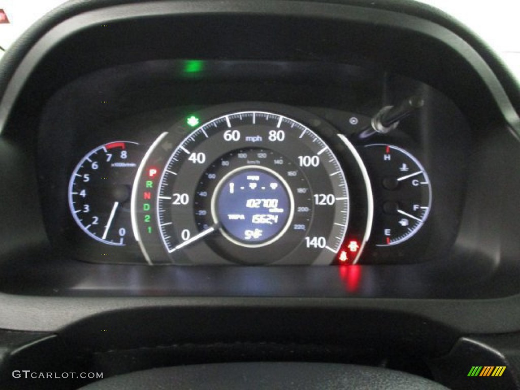 2013 CR-V EX AWD - Crystal Black Pearl / Black photo #25