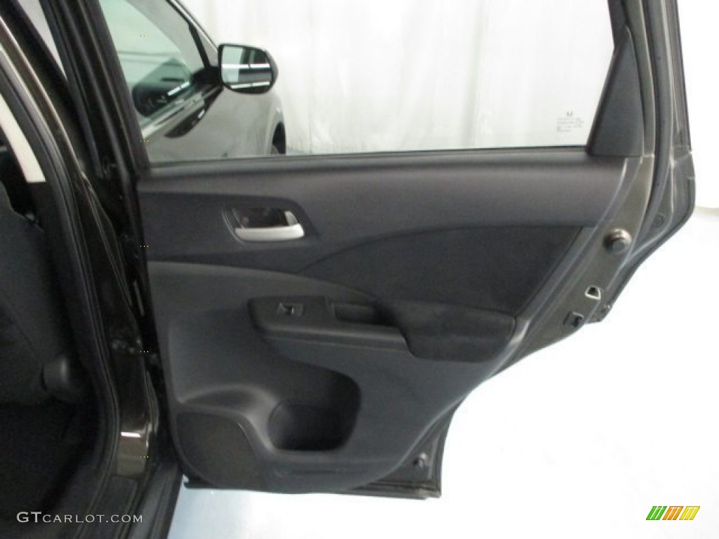 2013 CR-V EX AWD - Crystal Black Pearl / Black photo #37