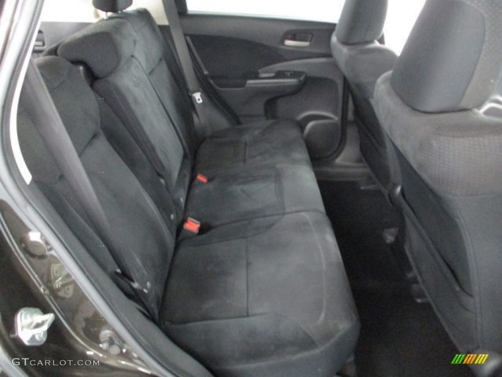 2013 CR-V EX AWD - Crystal Black Pearl / Black photo #38