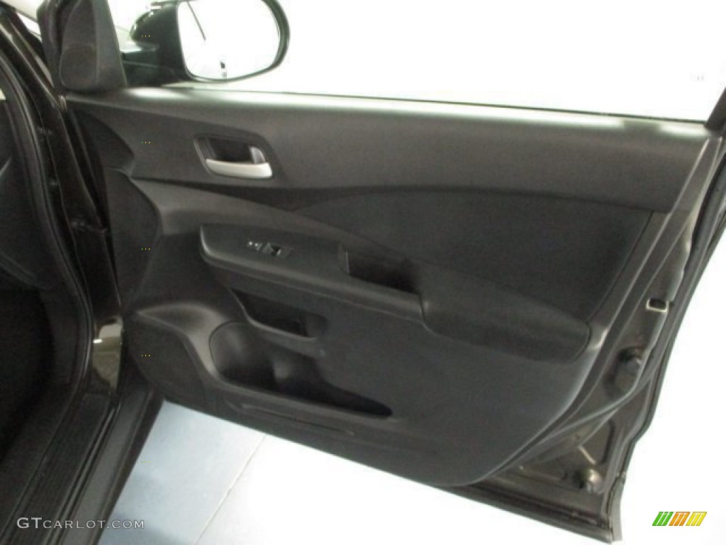 2013 CR-V EX AWD - Crystal Black Pearl / Black photo #40