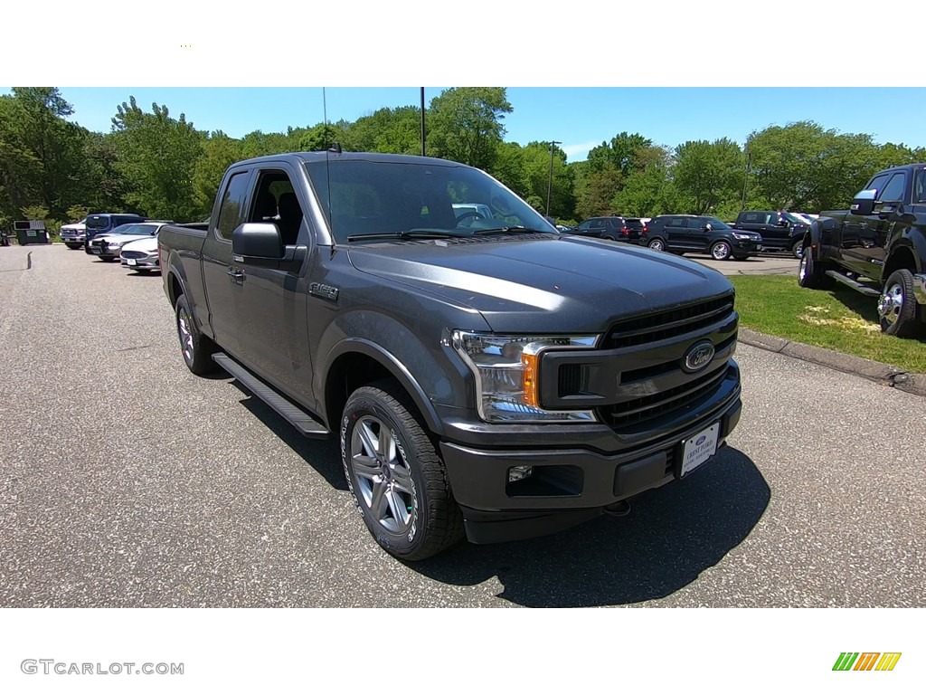 2019 F150 XLT SuperCab 4x4 - Magnetic / Black photo #1