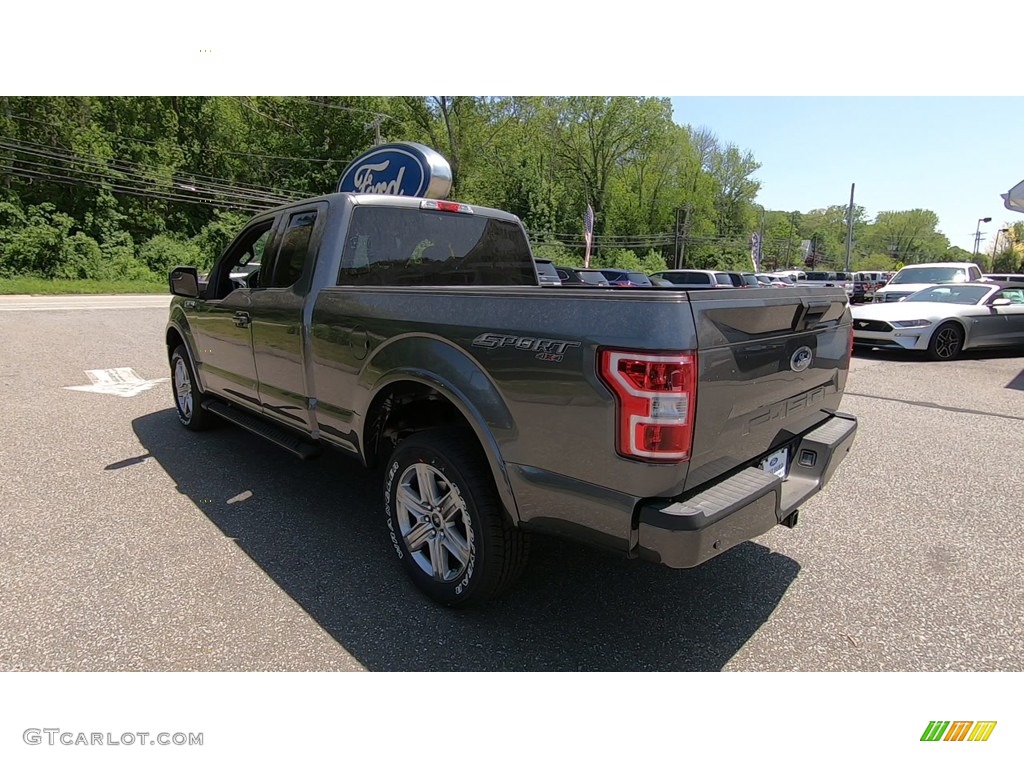 2019 F150 XLT SuperCab 4x4 - Magnetic / Black photo #5