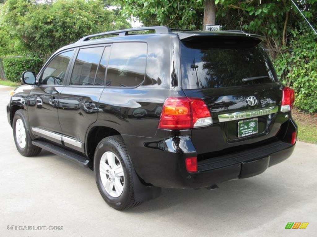 2013 Land Cruiser  - Black / Black photo #2