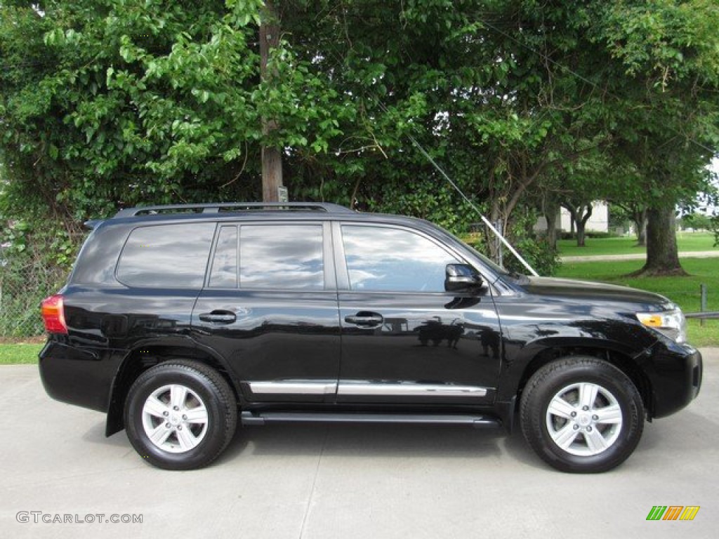 2013 Land Cruiser  - Black / Black photo #7