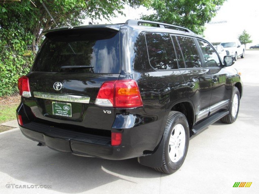 2013 Land Cruiser  - Black / Black photo #8