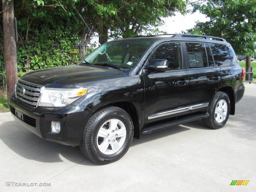 2013 Land Cruiser  - Black / Black photo #12