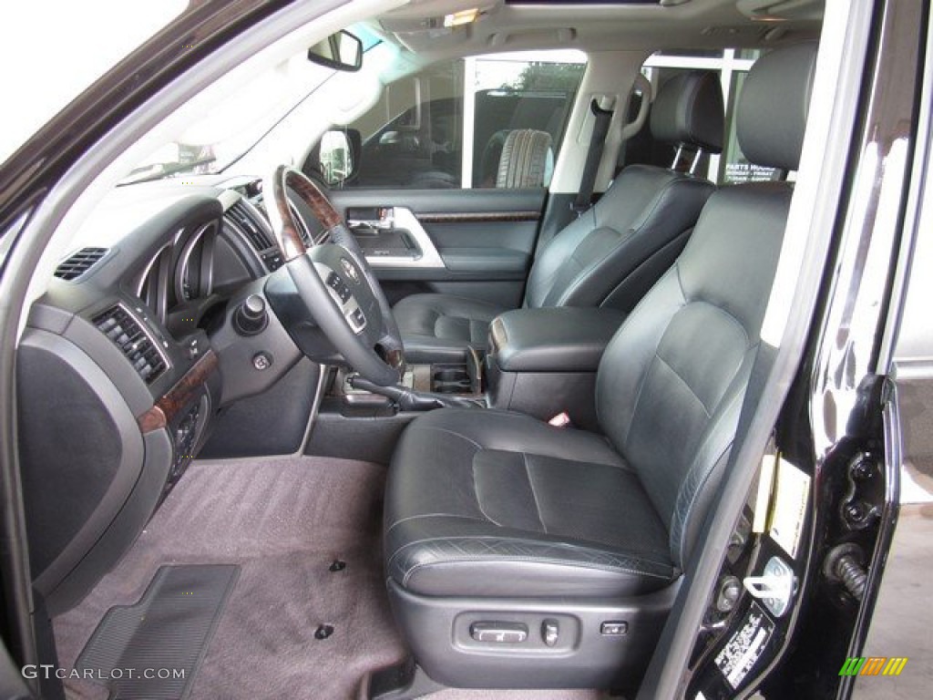 2013 Land Cruiser  - Black / Black photo #14