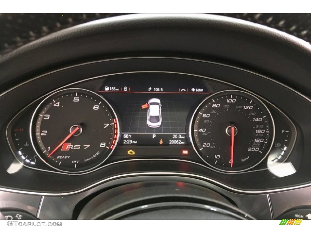 2016 Audi RS 7 4.0 TFSI quattro Gauges Photos