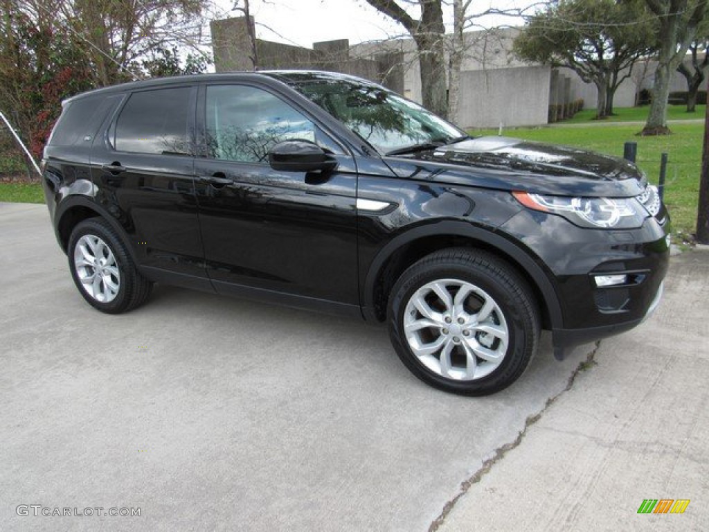 Santorini Black Metallic Land Rover Discovery Sport