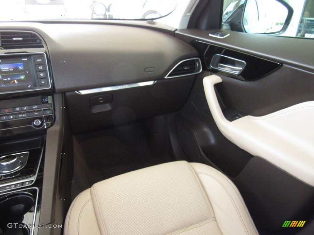 2017 F-PACE 35t AWD Prestige - Ammonite Grey / Latte w/Espresso photo #16