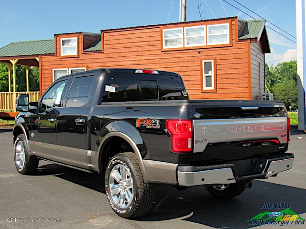 2019 F150 King Ranch SuperCrew 4x4 - Agate Black / King Ranch Kingsville/Java photo #3