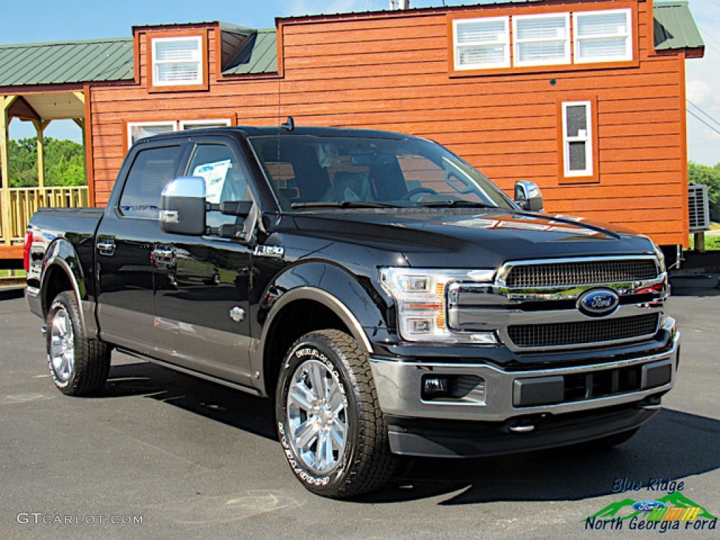 2019 F150 King Ranch SuperCrew 4x4 - Agate Black / King Ranch Kingsville/Java photo #7