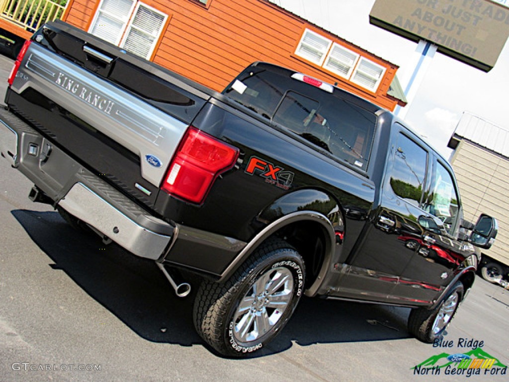 2019 F150 King Ranch SuperCrew 4x4 - Agate Black / King Ranch Kingsville/Java photo #39