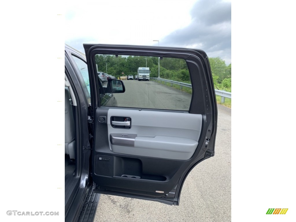 2019 Toyota Sequoia Limited 4x4 Graphite Door Panel Photo #133558048