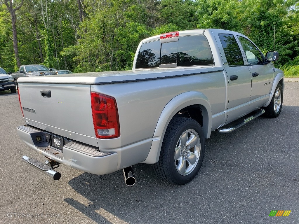 2002 Ram 1500 ST Quad Cab - Bright Silver Metallic / Dark Slate Gray photo #7