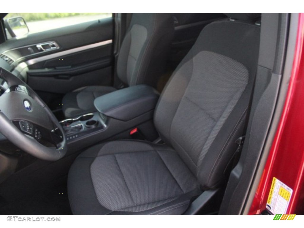 2018 Explorer XLT - Ruby Red / Ebony Black photo #12