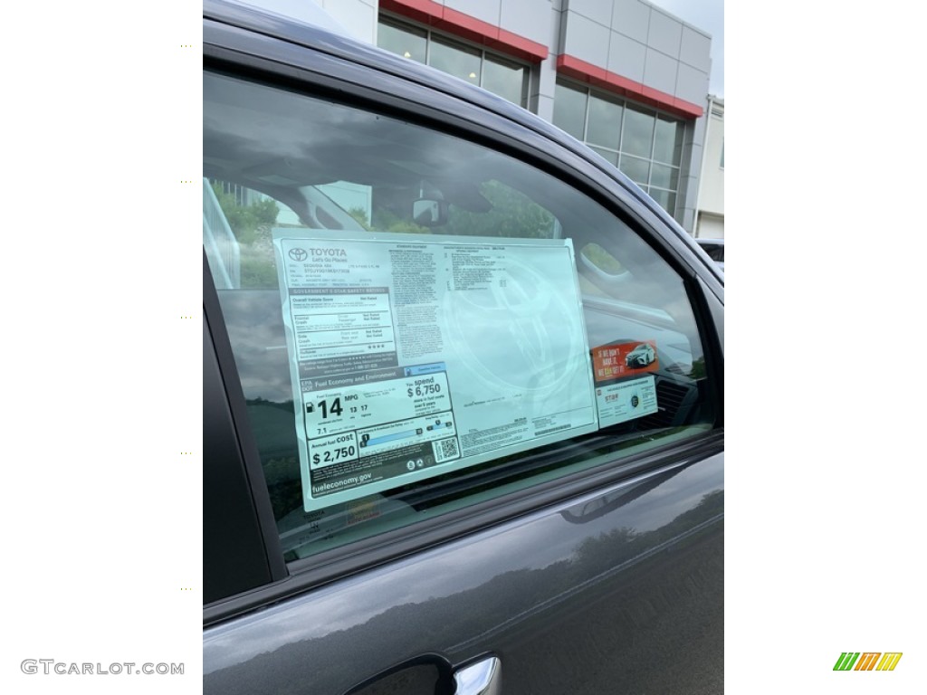 2019 Toyota Sequoia Limited 4x4 Window Sticker Photos