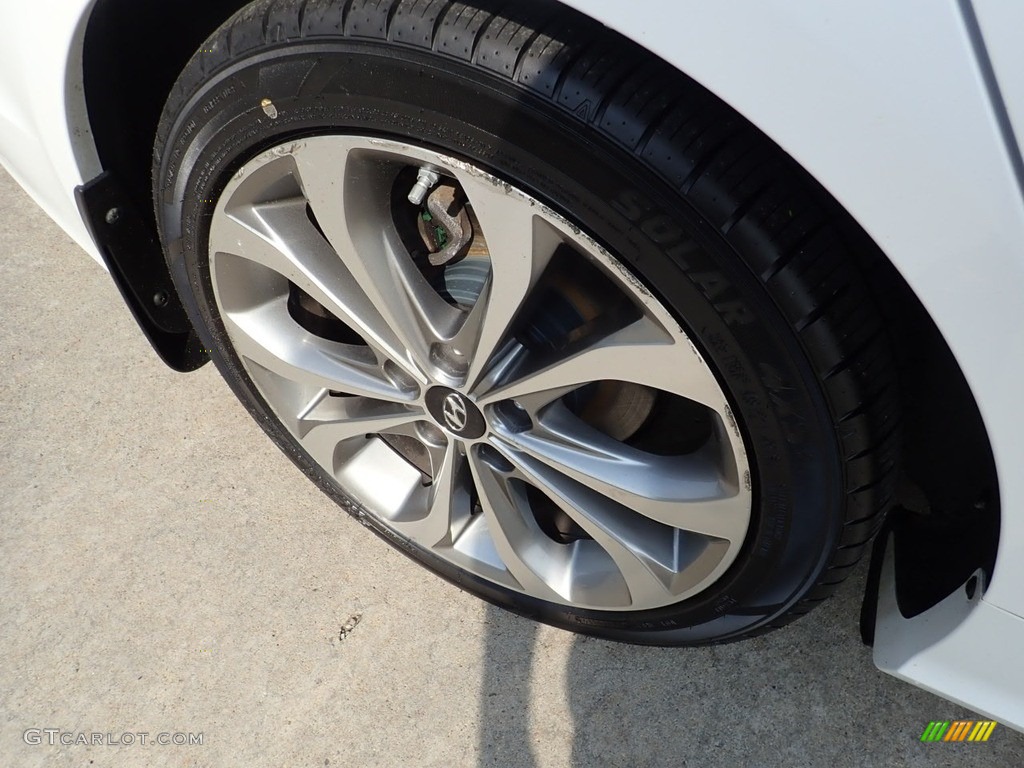 2013 Sonata Limited 2.0T - Shimmering White / Camel photo #10