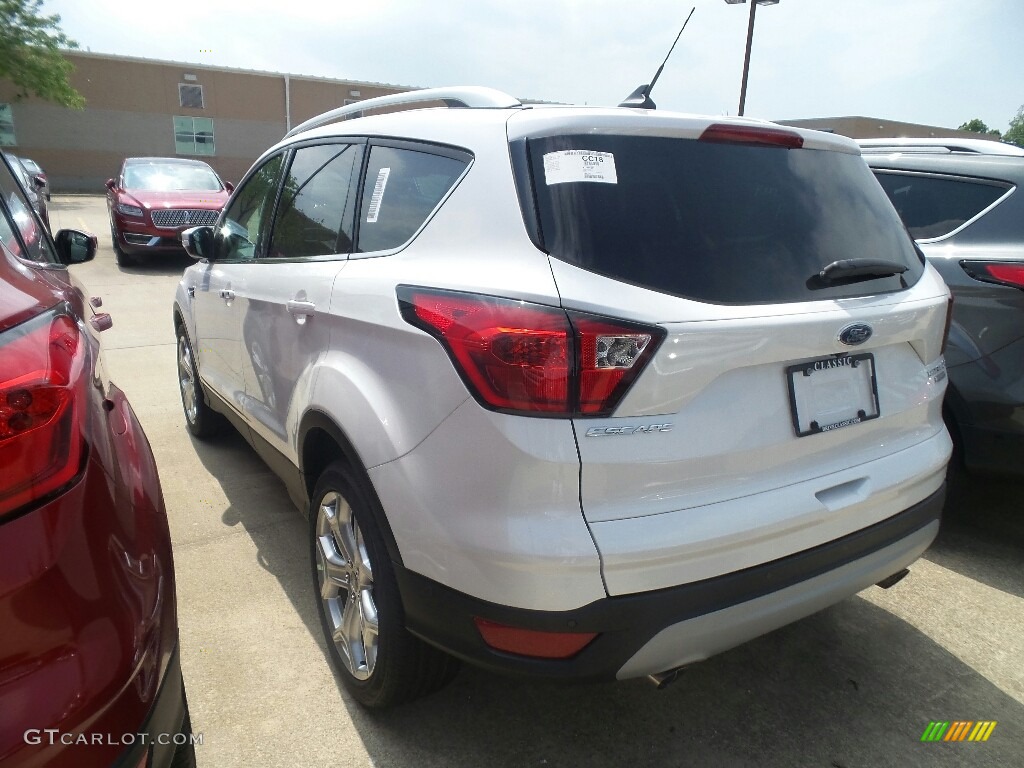 2019 Escape Titanium - White Platinum / Chromite Gray/Charcoal Black photo #3