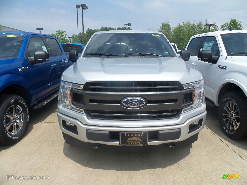 2019 F150 XLT SuperCrew 4x4 - Ingot Silver / Black photo #2