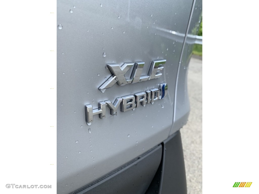 2019 RAV4 XLE AWD Hybrid - Silver Sky Metallic / Light Gray photo #20