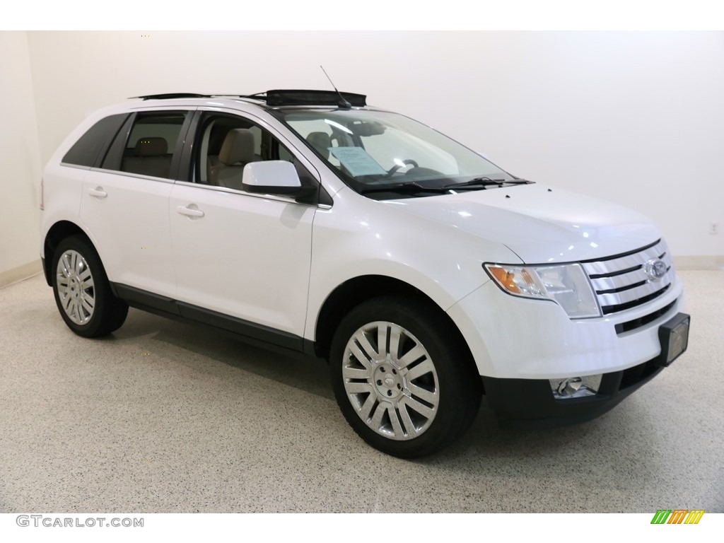 2008 ford edge white 2008 ford edge white