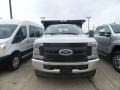 2019 Oxford White Ford F350 Super Duty XL Regular Cab 4x4 Dump Truck  photo #2