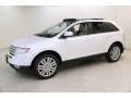 2010 White Platinum Tri-Coat Ford Edge Limited AWD  photo #3