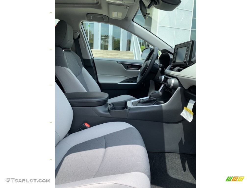 2019 RAV4 XLE AWD Hybrid - Silver Sky Metallic / Light Gray photo #31