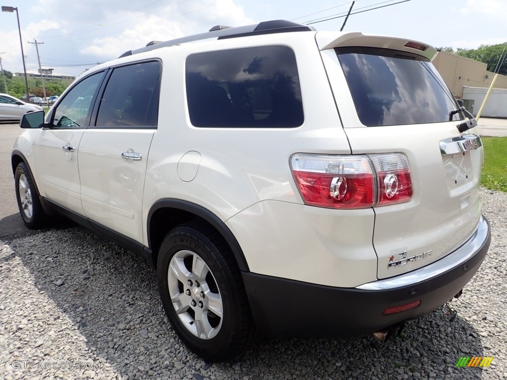 2012 Acadia SLE AWD - White Diamond Tricoat / Ebony photo #2