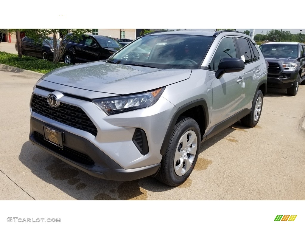 2019 RAV4 LE AWD - Silver Sky Metallic / Black photo #1