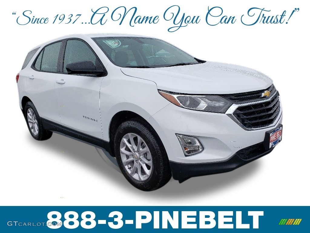 2019 Equinox LS - Summit White / Medium Ash Gray photo #1