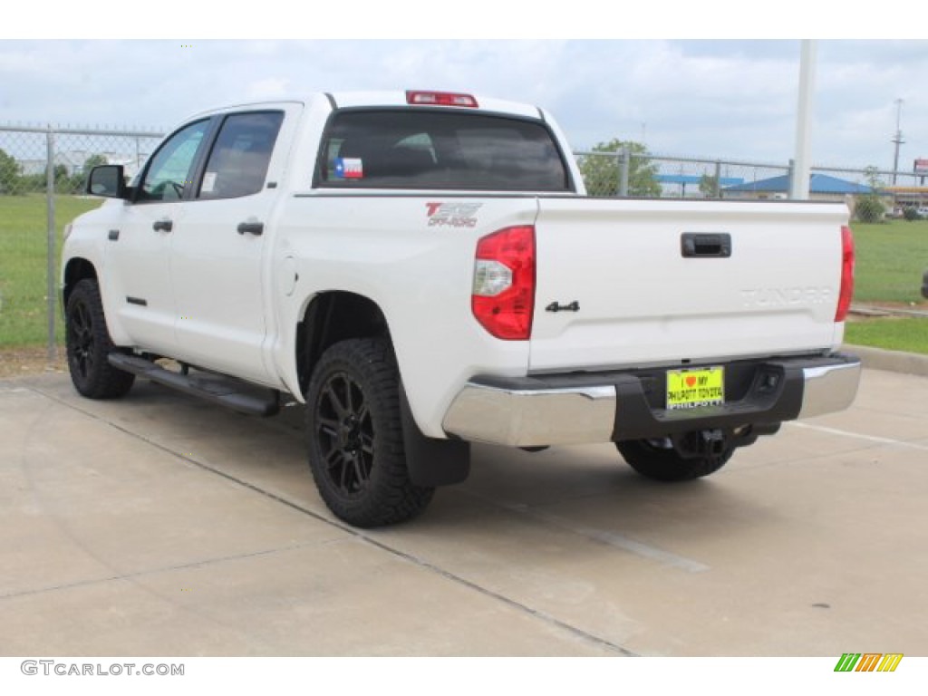 2019 Tundra SR5 CrewMax 4x4 - Super White / Graphite photo #6