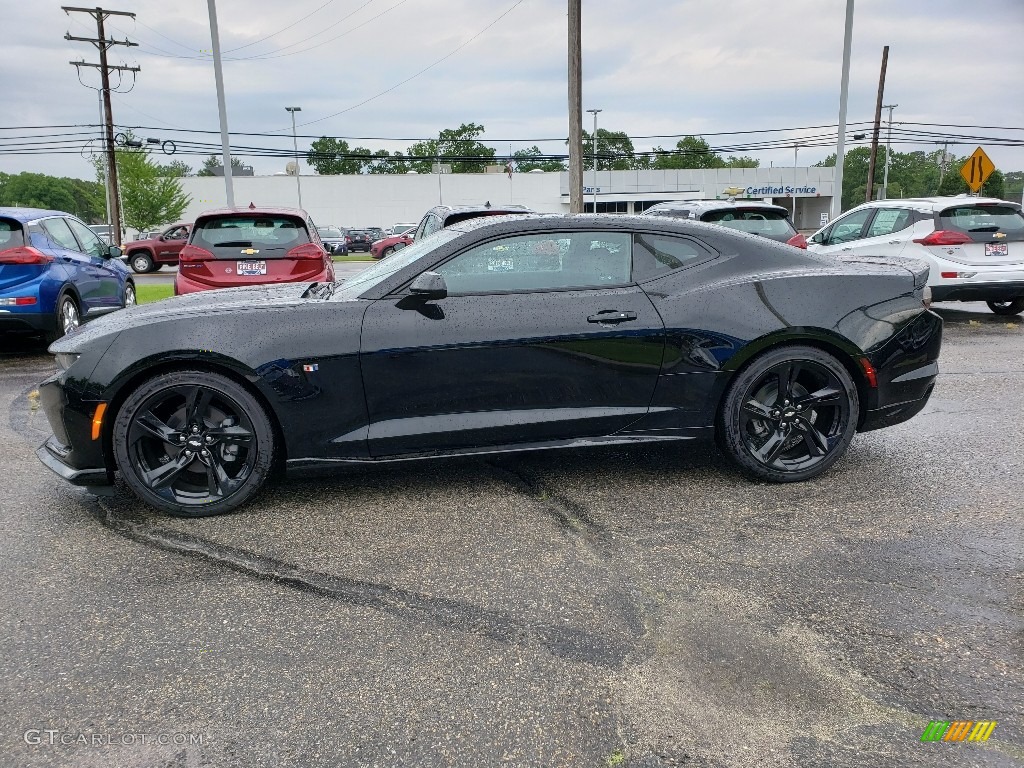 Mosaic Black Metallic 2019 Chevrolet Camaro LT Coupe Exterior Photo #133561801