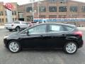 Shadow Black 2018 Ford Focus Titanium Hatch Exterior