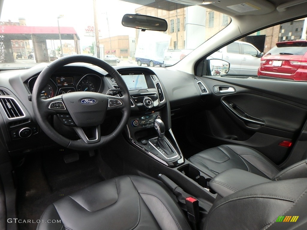 2018 Ford Focus Titanium Hatch Front Seat Photo #133564888