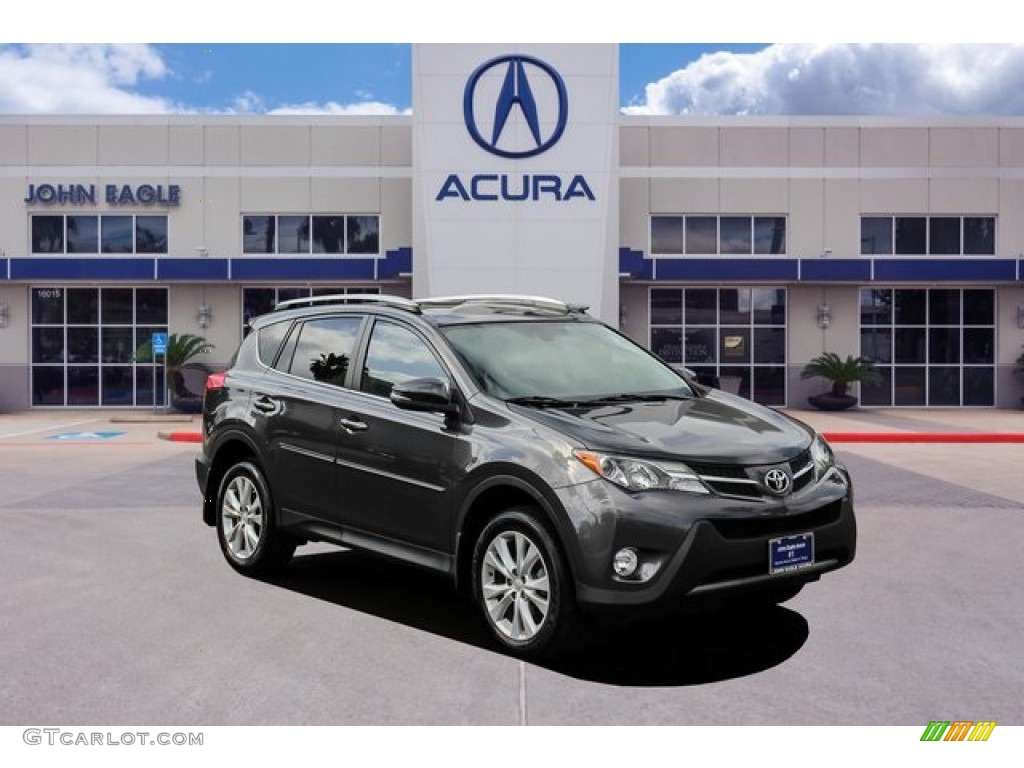 2014 RAV4 Limited AWD - Magnetic Gray Metallic / Terracotta photo #1