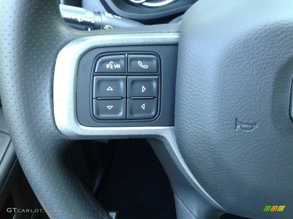 2019 Ram 3500 Tradesman Regular Cab 4x4 Black Steering Wheel Photo #133571098