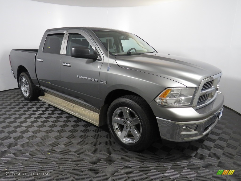 2012 Ram 1500 Big Horn Crew Cab 4x4 - Mineral Gray Metallic / Dark Slate Gray/Medium Graystone photo #2