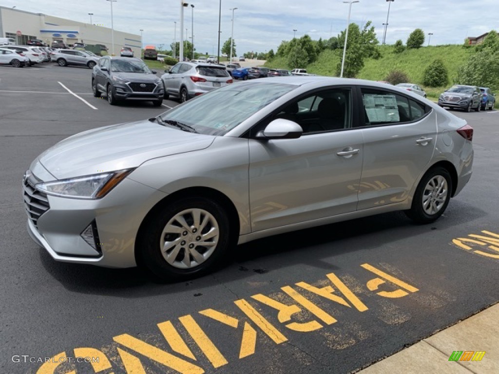 2019 Elantra SE - Symphony Silver / Black photo #7