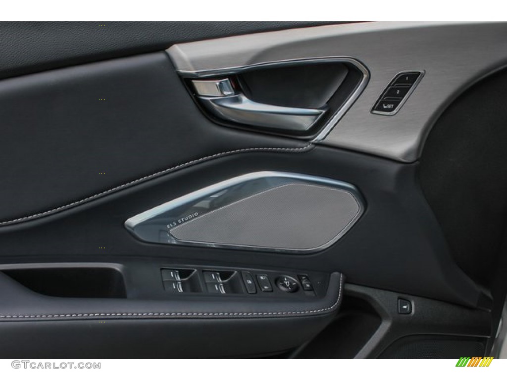 2020 Acura RDX Technology Ebony Door Panel Photo #133574059