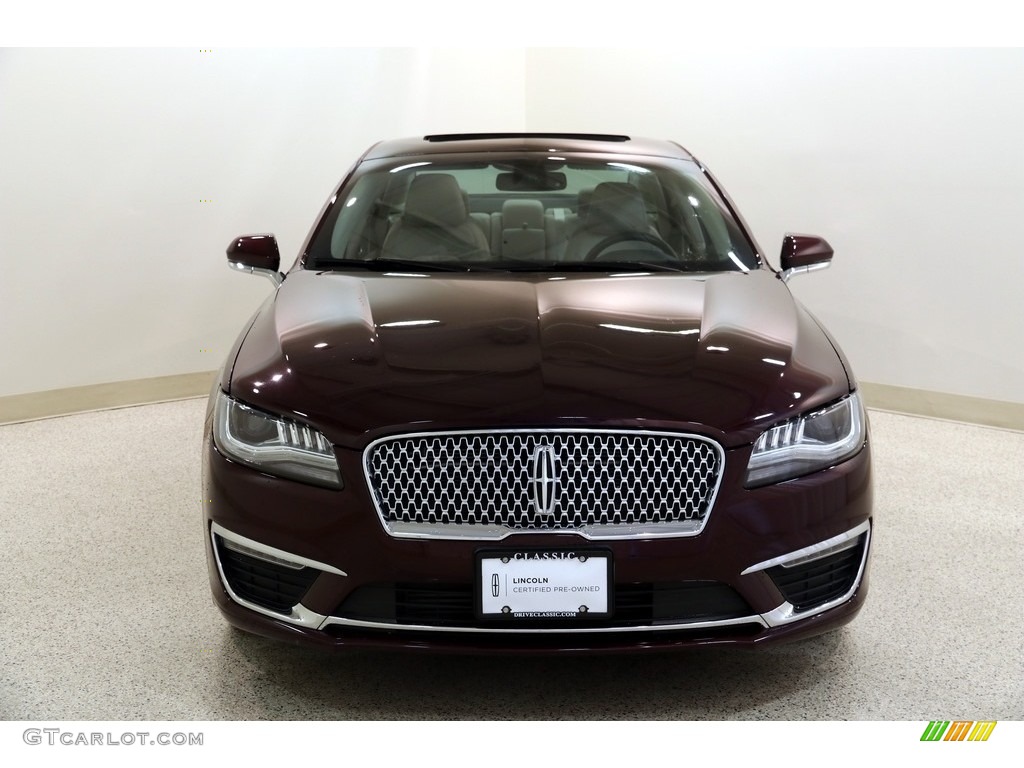 2017 MKZ Select - Burgundy Velvet / Cappuccino photo #2