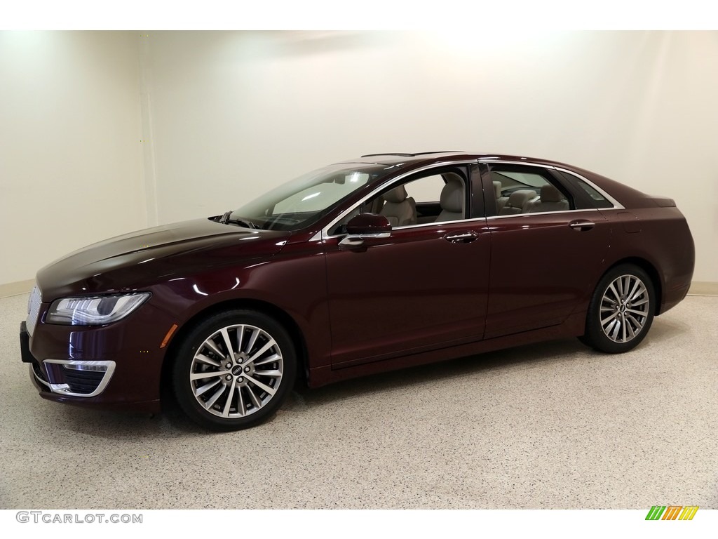 2017 MKZ Select - Burgundy Velvet / Cappuccino photo #3